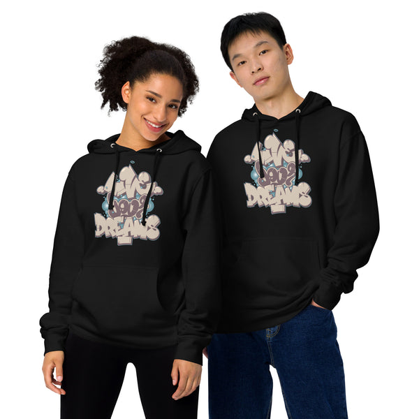 "Live Your Dreams" Unisex Midweight Hoodie