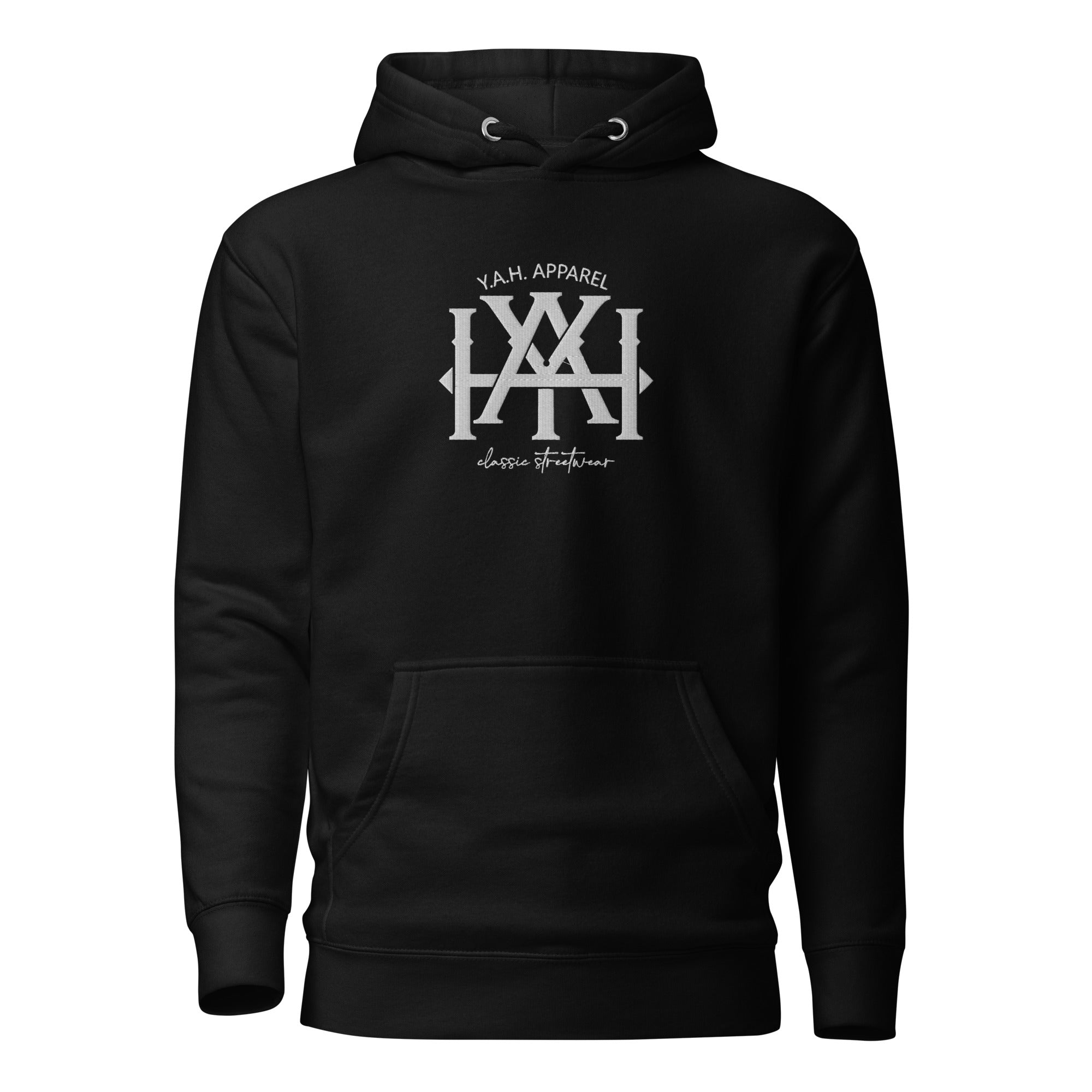 Large Monogram Unisex Hoodie