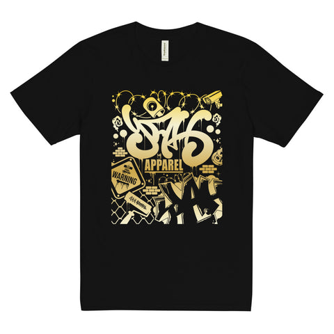 Gold Vandal Unisex Premium Viscose Hemp T-Shirt