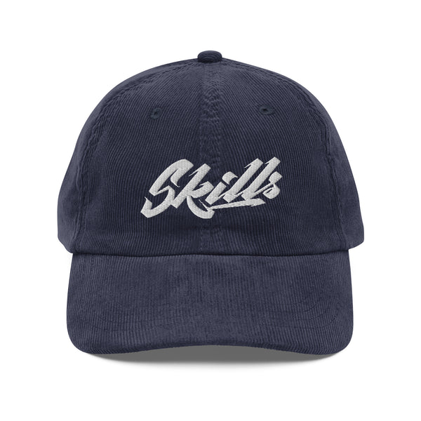 "Skills" Vintage Corduroy Cap