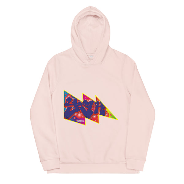 Pink Lightning Women's Eco Fitted Hoodie